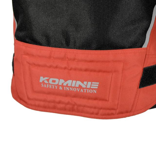 [KOMINE] バイク用 JK-1573 プロテクトカーボンメッシュジャケット 07-1573 メンズ Light Grey Black 3XL_7