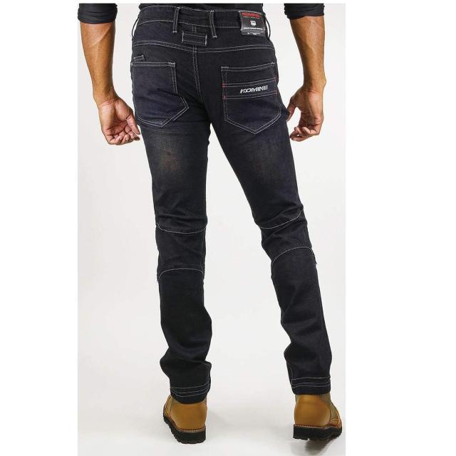 KOMINE] バイク用 WJ-7373S ジーンズ 07-7373 メンズ Deep Indigo 2XL