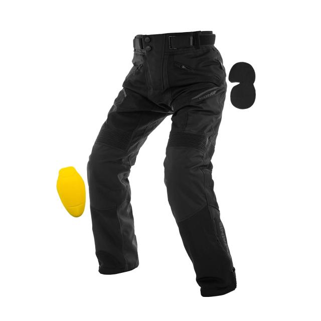 [KOMINE] バイク用 PK-7433 プロテクトライディングメッシュパンツ 07-7433 メンズ Black 5XLB