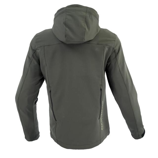 [KOMINE] バイク用 JK-1593 プロテクトクールドライパーカ 07-1593 メンズ Deep Olive 2XL_1