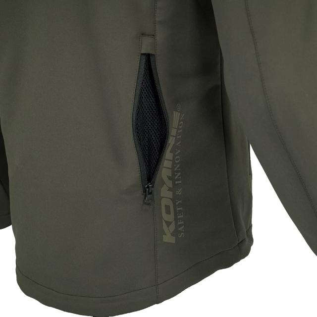 [KOMINE] バイク用 JK-1593 プロテクトクールドライパーカ 07-1593 メンズ Deep Olive 2XL_7