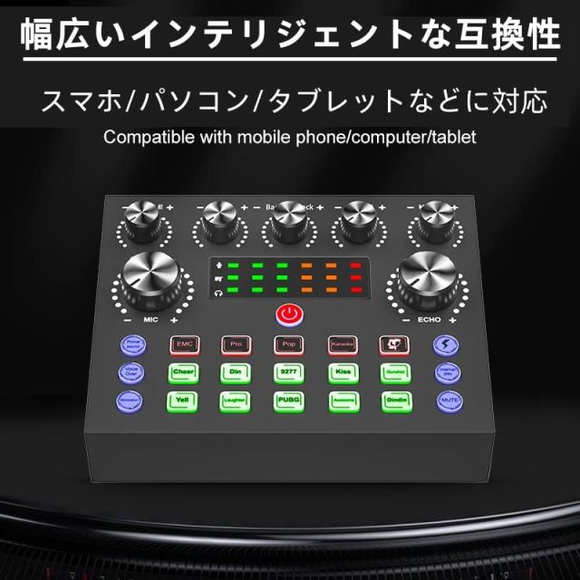 BONKYO オーディオインターフェース カラオケ V8S ライブ サウンド