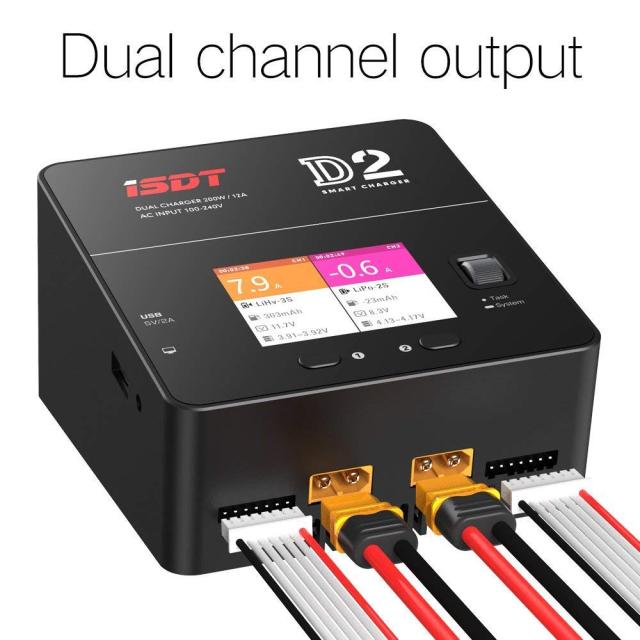 ISDT D2 Markll Lipo 充放電 器AC 200W*2【美品！】 ISDT D2 Markll Lipo 充放電 器AC 200W*2【美品！】 Amazon.com: ISDT