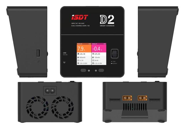 ISDT D2 MarkⅡ Lipo充放電器AC 200W*2【美品！】 Amazon.com: ISDT D2 Mark 2 LiPo Battery Balance Charger Duo