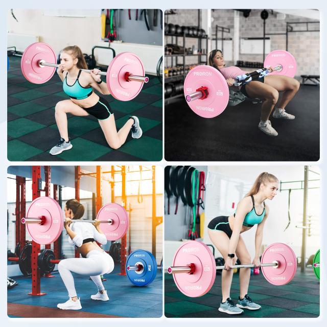 PROIRON ダンベル プレート バーベル プレート オリンピック 穴径50ｍｍ 10kg 2個セット 筋トレ プレート セット ウエイトリフティングプ PROIRON ダンベル プレート バーベル プレート オリンピック 穴径