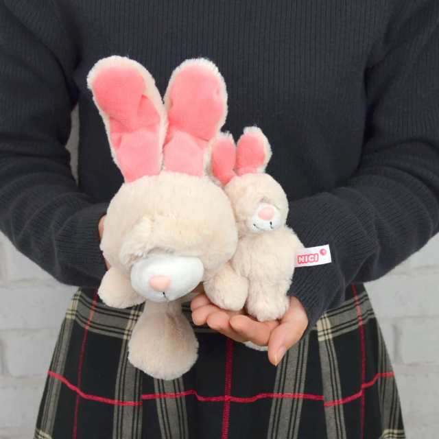 NICI フィギュアポーチ アンゴラウサギ ホワイト ペンケース