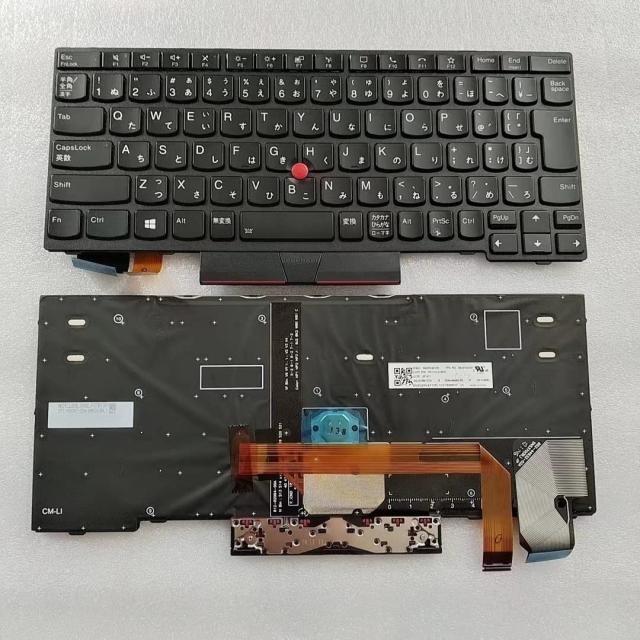 WJZX(忠興部品です)(修理交換用) 適用するLENOVO ThinkPad X280 X390 X395 A285 日本語キーボード バックライト付_2