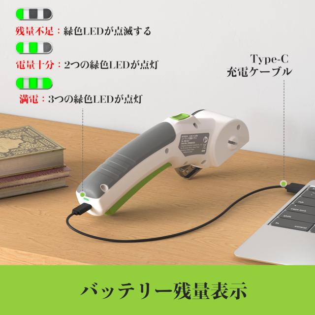 WORKPRO 電動カッター コードレスマルチカッター 電動ダンボール
