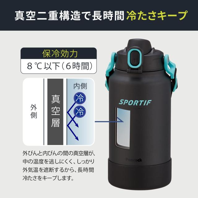 ピーコック魔法瓶工業(The-peacock) 水筒 2リットル 保冷 大容量