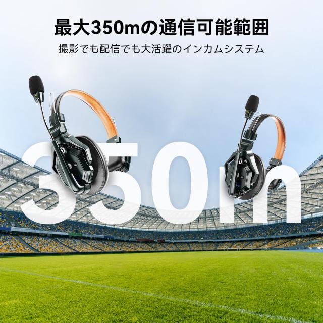 Hollyland Solidcom C1 Pro-6S ワイヤレス インカム 6台セット 全二重