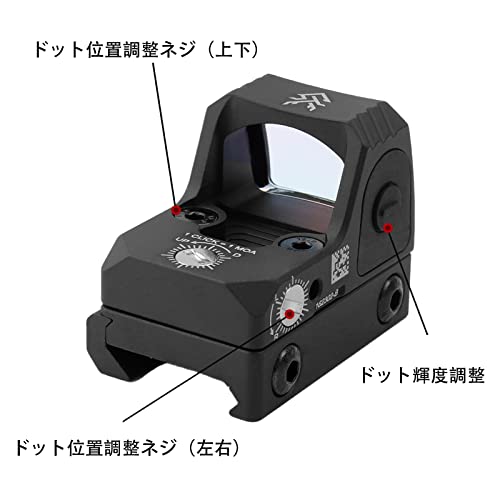 SWAMP DEER OPTICS オープンドットサイト  新品未使用品 送料込 SWAMP DEER OPTICS 1x24 Mini ドットサイト ダットサイト オープン