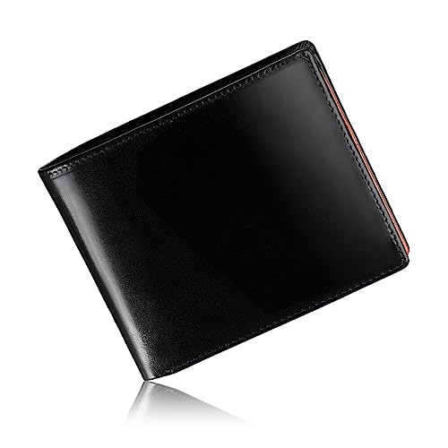 ファブリツィオ] 財布 メンズ 二つ折り ボックス型 小銭入れ メンズ