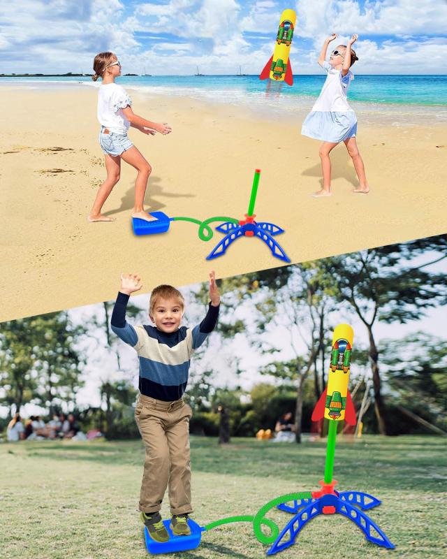 Hymaz ロケットランチャー ロケットおもちゃ ゲーム アウトドア