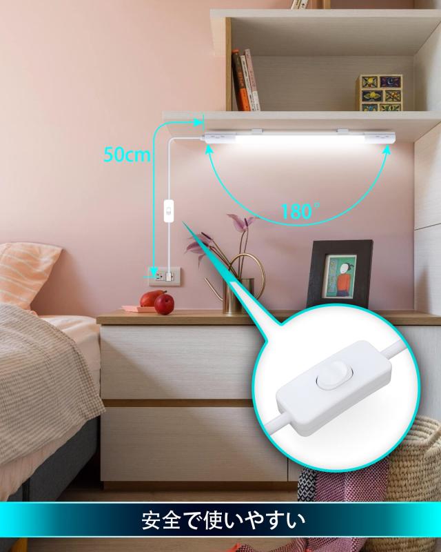 WNSNOU led蛍光灯 20w形 直管 利便性プラグインアップ LEDベースライト