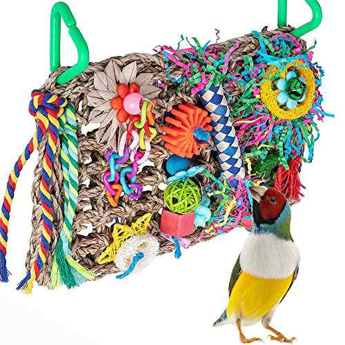IYOIYA インコ おもちゃ 鳥 アスレチック マット バードトイ