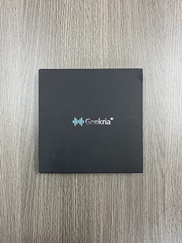 Geekria USB-C ポータブル ヘッドフォン アンプ、4.4mm バランス出力および 3.5mm ステレオ出力、Mini Hi-Fi DAC デュアル チップ CS4313