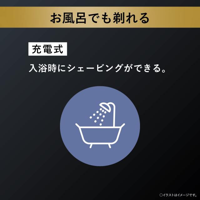 パナソニック ラムダッシュPRO メンズシェーバー 6枚刃 全自動洗浄充電器・USB充電ケース付 お風呂剃り可 クラフトブラック ES-LS9CX-K_4