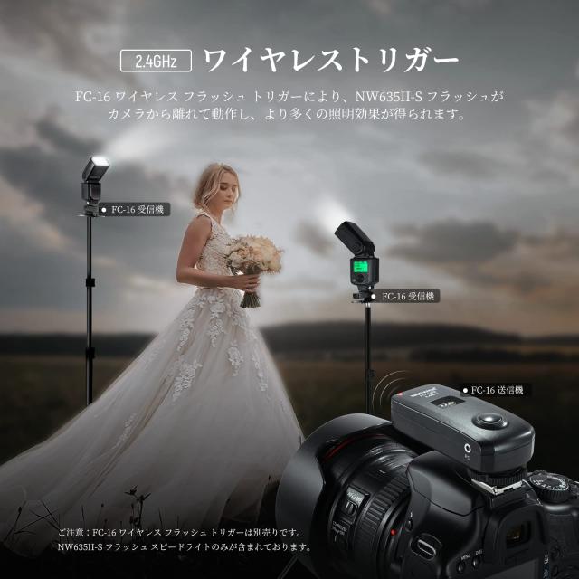 NEEWER NW635II-S TTL カメラフラッシュスピードライト ソフトディフューザー付き A9 II A9 A7R V A7R IV A7 IV A7R III A7S III A7 III_7