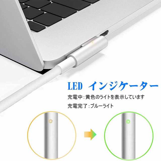 Macbook Air 充電器 45W Mag 1 L型【PSE認証】Macbook Air 用 互換 電源アダプタ L字コネクタ MacBook  Airの11インチおよび13インチ （20の通販はau PAY マーケット - ふうまりストア | au PAY マーケット－通販サイト