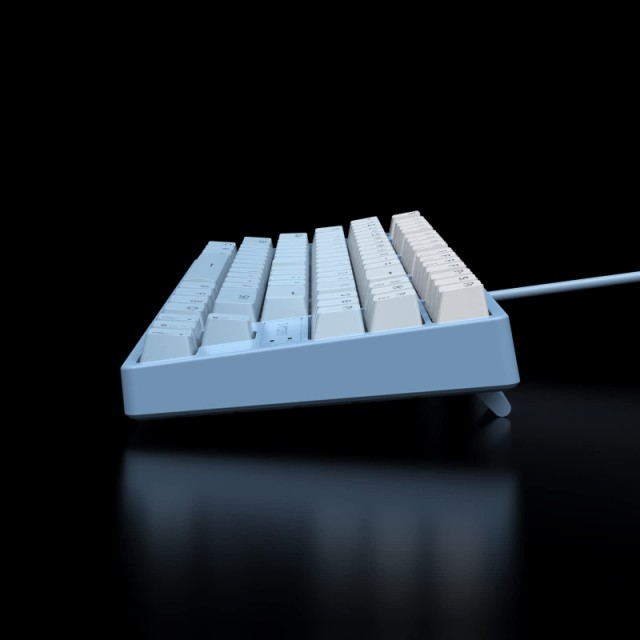 e元素ゲーミングキーボード メカニカルキーボード 青軸