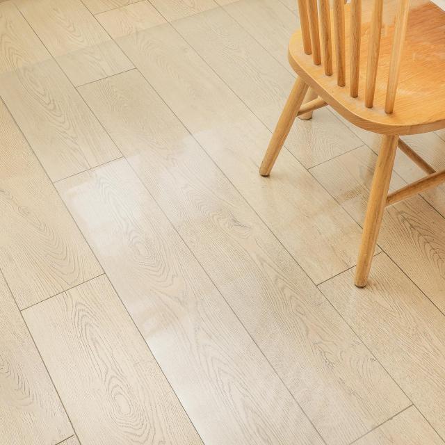 AHAZIAH チェアマットマット ダイニングマット 透明マット エンボス加工PVC 床保護マット透明 エンボス加工 200*280cm 厚さ1.5mm 傷防止