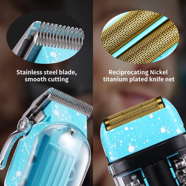 Cosyonall クリア ヘア クリッパー メンズ と フォイル シェーバー用