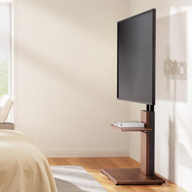 Perlegear テレビスタンド 壁寄せ ハイタイプ tvスタンド tv stand テレビ台 壁掛け 32~70インチ対応 VESA/横100-600mm/縦100-400mm 耐荷_7