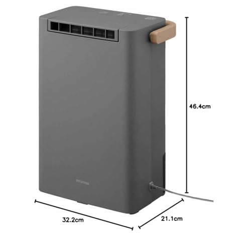アイリスオーヤマ(IRIS OHYAMA) 除湿機 衣類乾燥 デシカント式 6畳 除湿器 除湿量 2.2L タイマー付き 静音設計 小型 大容量 強力 部屋干