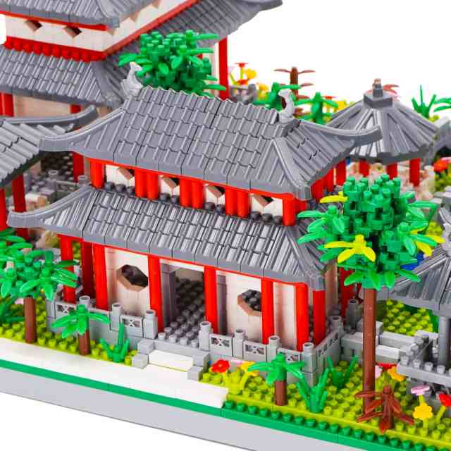 LULUFUN マイクロブロック 庭園 蘇州古典園林 裏庭 おもちゃ 立体パズル Suzhou gardens 世界遺産 子供 大人 祝い 新年  ギフト 誕生日 クの通販はau PAY マーケット - みんなのSHOP | au PAY マーケット－通販サイト