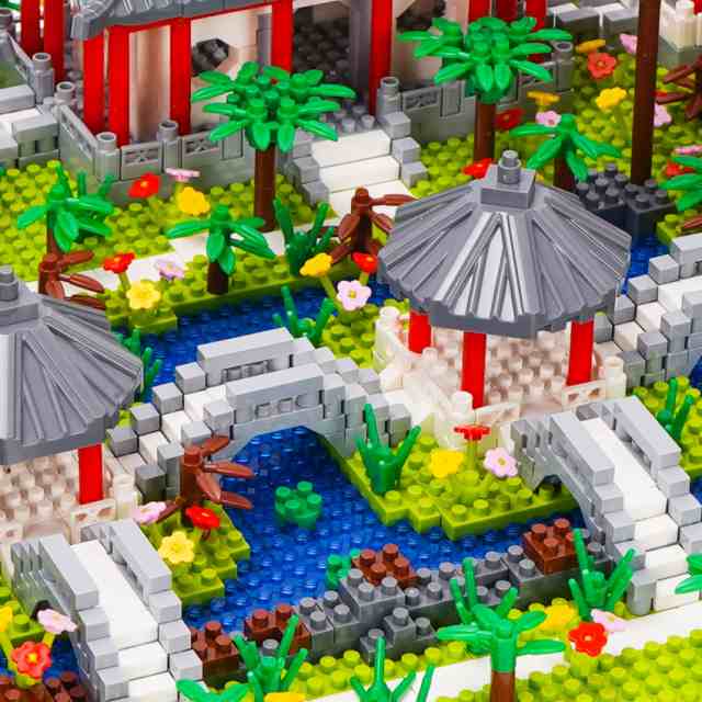 LULUFUN マイクロブロック 庭園 蘇州古典園林 裏庭 おもちゃ 立体パズル Suzhou gardens 世界遺産 子供 大人 祝い 新年  ギフト 誕生日 クの通販はau PAY マーケット - 秋田 なまはげパンチ！ au PAY マーケット店 | au PAY マーケット－通販サイト