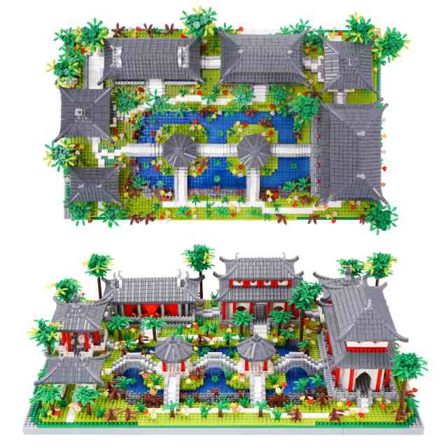 LULUFUN マイクロブロック 庭園 蘇州古典園林 裏庭 おもちゃ 立体パズル Suzhou gardens 世界遺産 子供 大人 祝い 新年  ギフト 誕生日 クの通販はau PAY マーケット - 秋田 なまはげパンチ！ au PAY マーケット店 | au PAY マーケット－通販サイト