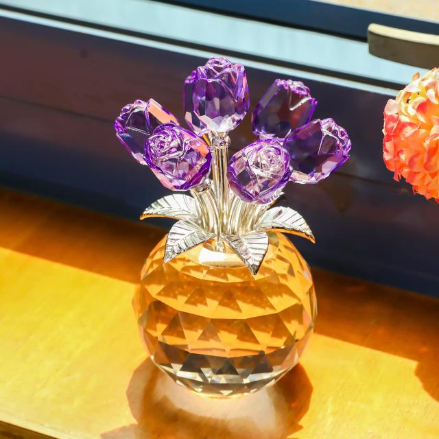 プレゼント クリスタル バラ 枯れない 花 薔薇 ギフト 結婚祝い 記念日 女性 楽天市場】クリスタルのバラ クリスタルの置物 結婚記念日