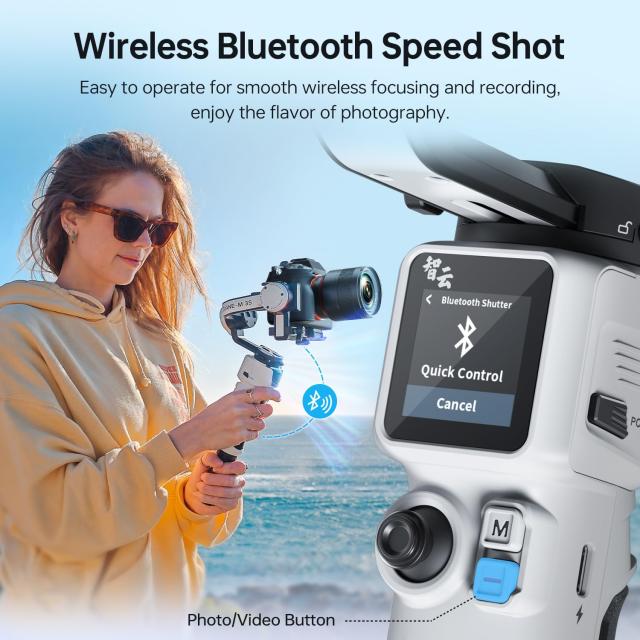 公式旗艦店 ZHIYUN CRANE M3S COMBO 3軸ジンバル スタビライザー ミラーレスカメラ Gopro アクションカメラ_3