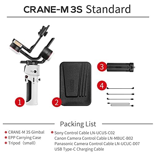 公式旗艦店] ZHIYUN CRANE M3S 3軸ジンバル スタビライザー