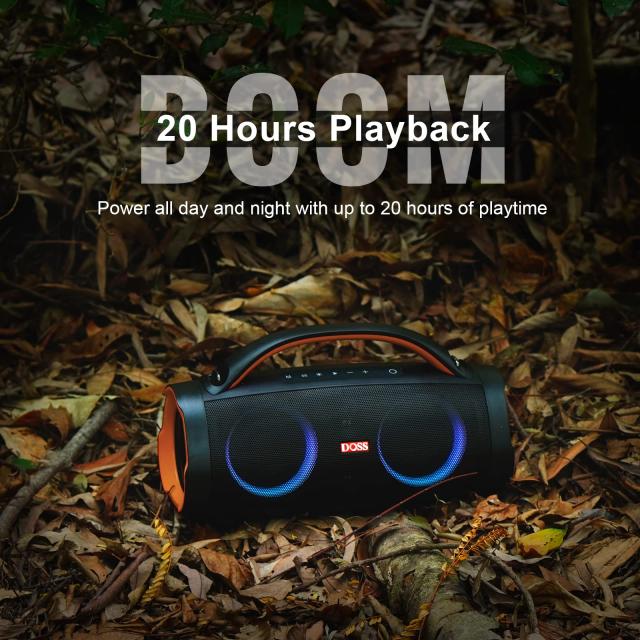 DOSS Extreme Boom Pro Bluetoothスピーカー ワイヤレス 100W 大音量