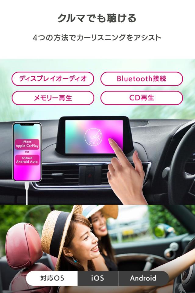 アイ・オー・データ IODATA CDレコーダー「CDレコ6(ホワイト)」 スマホ CD取り込み パソコン不要 Wi-Fiモデル ディスプレイオーディオ US_4