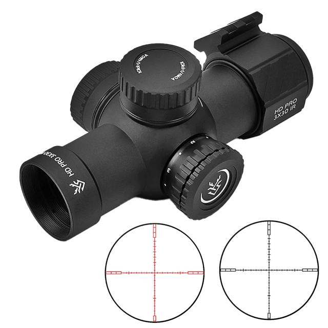 SWAMP DEER OPTICS ライフルスコープ 3x30IR固定倍率 ショート