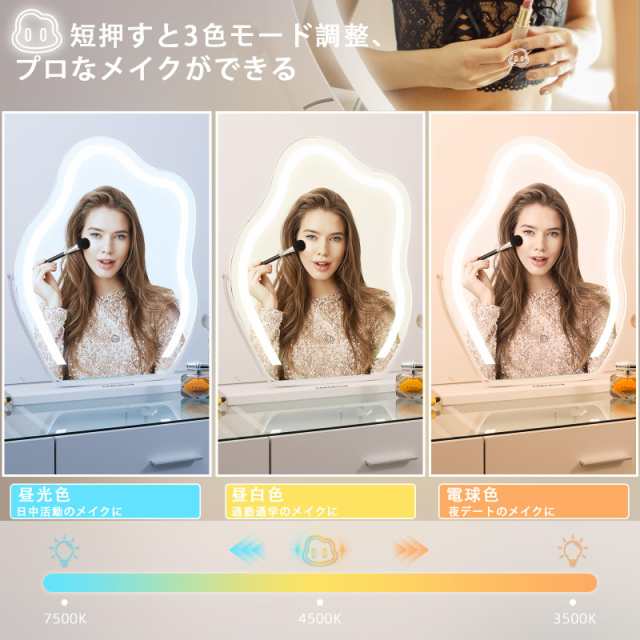 FENCHILIN 女優ミラー ライト付き 鏡 卓上 ハリウッドミラー FENCHILIN 女優ミラー ライト付き 鏡 卓上 ハリウッドミラー