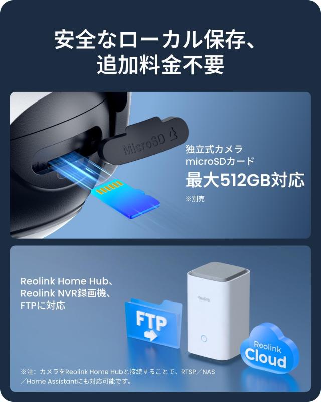 Reolink 防犯カメラ 屋外 ソーラー 4K 800万超高画素 2.4/5GHz