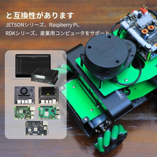 Yahboom Robot 拡張ボード V3.0（STM32F103RCT6搭載）、対応プラットフォーム: Raspberry Pi 5 / Jetson/RDKシリーズ、9軸IMUセンサー搭_2