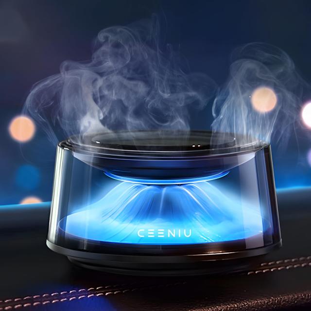 CEENIU 車 芳香剤 充電式アロマディフューザー 2025新型【4Dシンクロ 