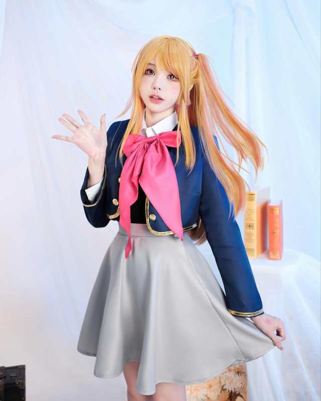 神併良品] 星野ルビー コスプレ ウィッグ付き 星野瑠美衣
