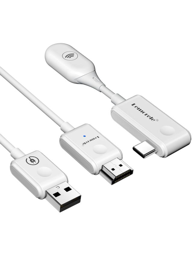 USB-C HDMI ワイヤレス 送受信機 セット Lemorele USB-C HDMI ワイヤレス 送受信機 セット Lemorele 小型 30M hdmi 無線
