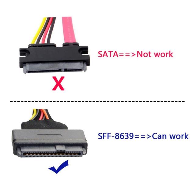 Chenyang U.3 SSD U3キット SFF-8639 - PCI-E 4.0 X4 レーン