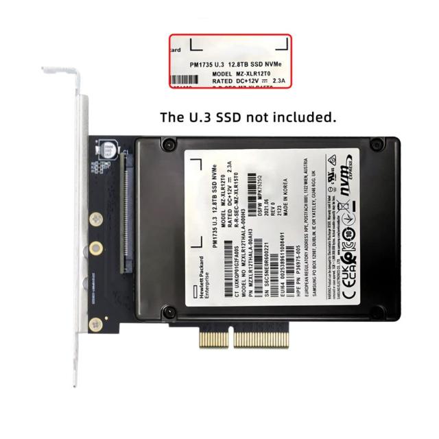 Chenyang U.3 SSD U3キット SFF-8639 - PCI-E 4.0 X4 レーン