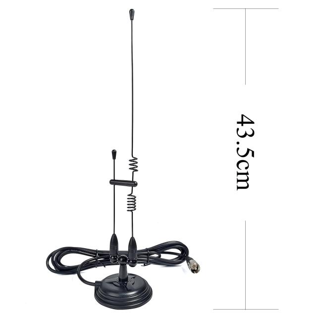 144/430MHz帯＆VHF/UHF モービルアンテナ マグネット基台付セット MP型
