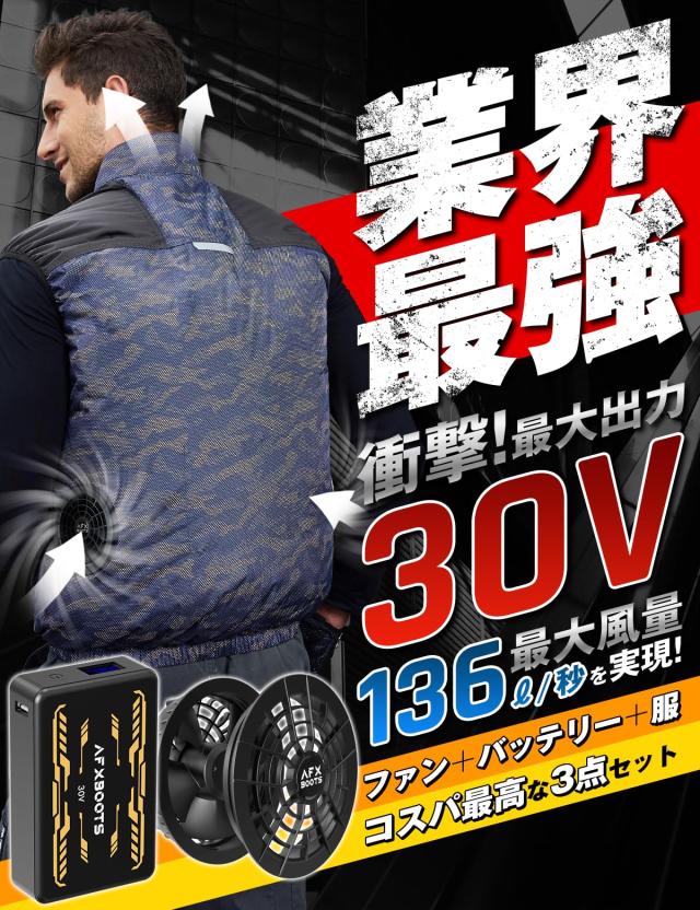 [LABWIND] ファン付きベスト【業界最強30V 136L/S暴風ファン 30000mAh】 ファンバッテリーセット 空調ファン 5段階風速調節 冷却ベスト LABWIND] ファン付きベスト【業界最強30V 136L/S暴風ファン 30000mAh