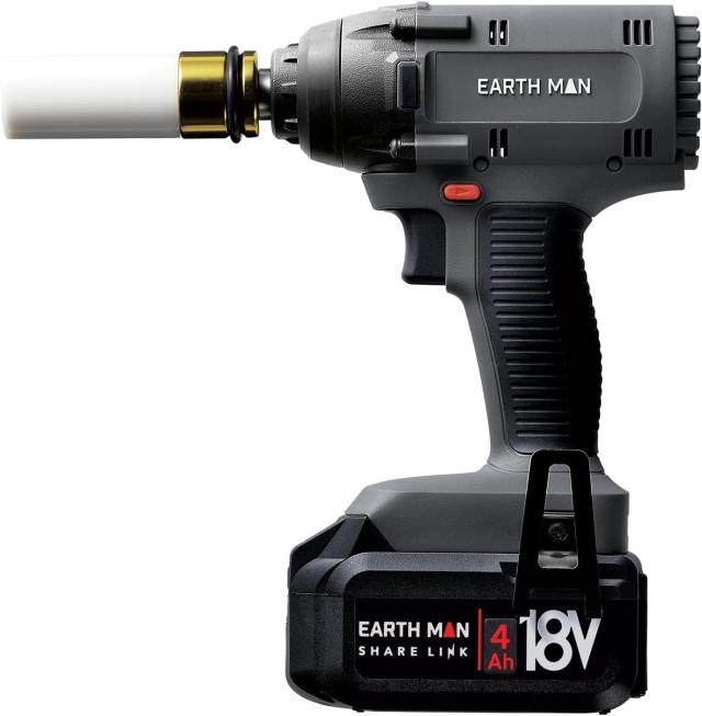 高儀(Takagi) EARTH MAN SHARE LINK 18V 充電式 インパクトレンチ SL-IW200-AS