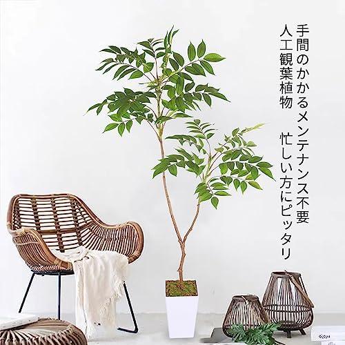 人工観葉植物 フェイクグリーン 光触媒 造花 人工植物 【シマトネリコ
