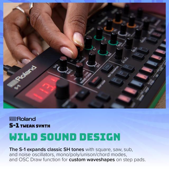 Roland(ローランド) TWEAK SYNTHESIZER S-1_3